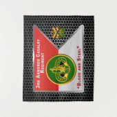 Tenture 3e Régiment de cavalerie blindée ACR "Brave Rifles (Devant)