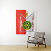 Tenture 3e Régiment de cavalerie blindée de l'ACR "Brave R (En situation)