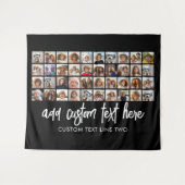 Tenture 40 Collage de photos - 4 lignes 10 colonnes - Nom  (Devant (Horizontal))