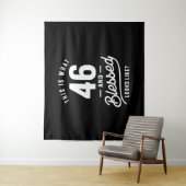 Tenture 46 Ans - Cadeau drôle pour 46e anniversaire (En situation)