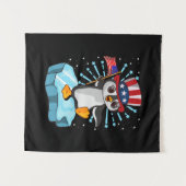 Tenture 4 juillet 2021 Penguin (Devant (Horizontal))