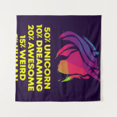 Tenture 50 Unicorn 20 Blanket (Devant (Horizontal))