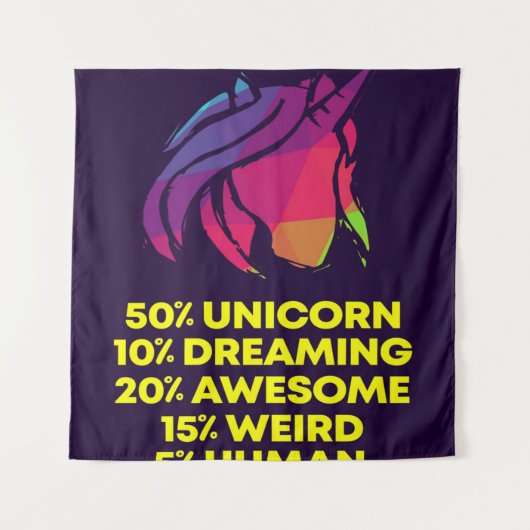 Tenture 50 Unicorn 20 Blanket (Devant)