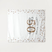 Tenture 50e Anniversaire 50 ANS ET FABULEUX Fond de fête d (Devant (Horizontal))