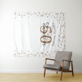 Tenture 50e Anniversaire 50 ANS ET FABULEUX Fond de fête d (En situation (horizontale))