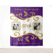 50e anniversaire de mariage Vos photos Violet Or