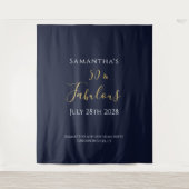 Tenture 50e anniversaire Marine Gold 50 et fabuleux (Devant)