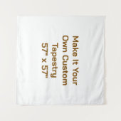 Tenture 57" x 57" (Devant (Horizontal))