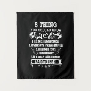 Tenture 5 choses que tu devrais savoir sur mon papa