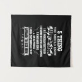 Tenture 5 choses que tu devrais savoir sur mon papa (Devant (Horizontal))