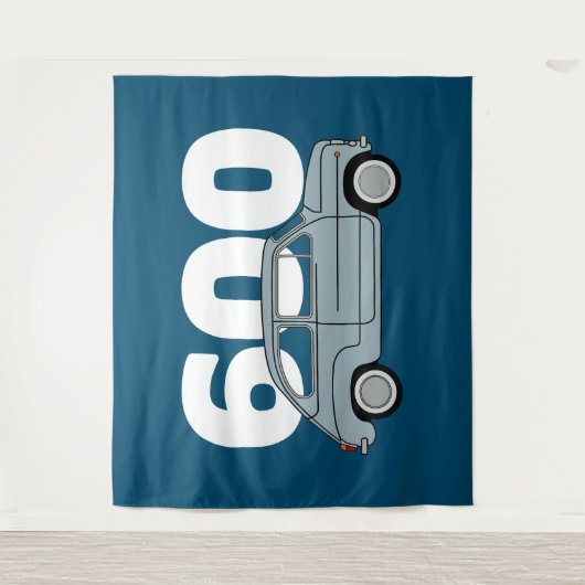 Tenture 600 azul (Devant)