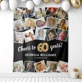 Tenture 60e anniversaire Multi Photo fond