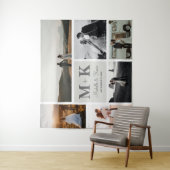 Tenture 6 Photo Collage de mariage Nouveaux mariés (En situation)