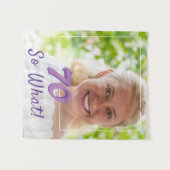 Tenture 70 Alors ce que Citation drôle Ajouter une photo 7 (Devant (Horizontal))