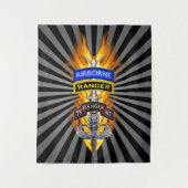 Tenture 75e Ranger Régiment "Rangers Lead the Way" (Devant)