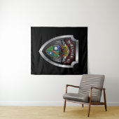 Tenture 75e Ranger Regiment STB (En situation (horizontale))