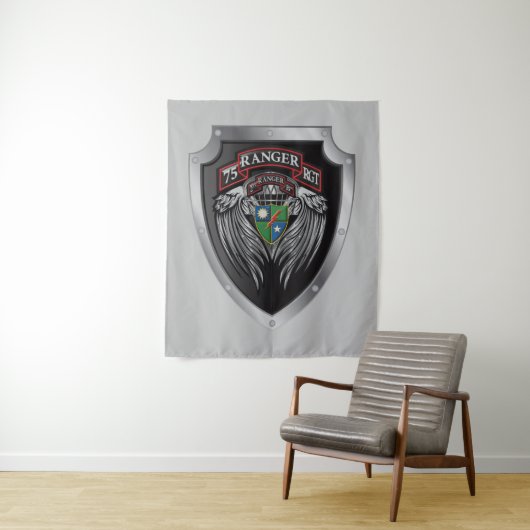 Tenture 75e régiment de rangers (En situation)