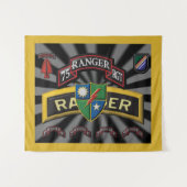 Tenture 75e régiment de rangers (Devant (Horizontal))