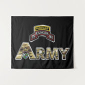 Tenture 75e régiment de Rangers Tapestry (Devant (Horizontal))