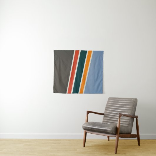 Tenture 7 logo onze (En situation (horizontale))