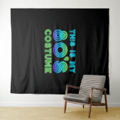 Tenture 80s C'est mon costume 80s (En situation (horizontale))