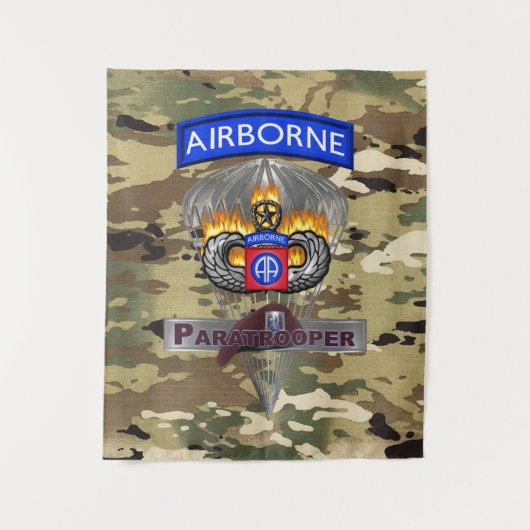 Tenture 82e division aéroportée (Devant)