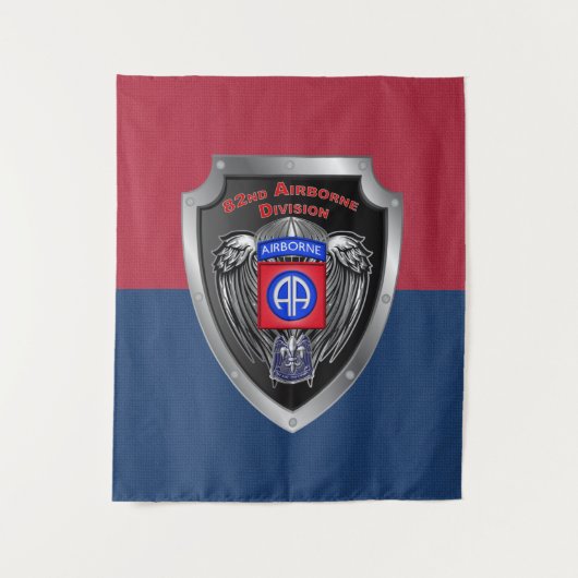Tenture 82e division aéroportée (Devant)