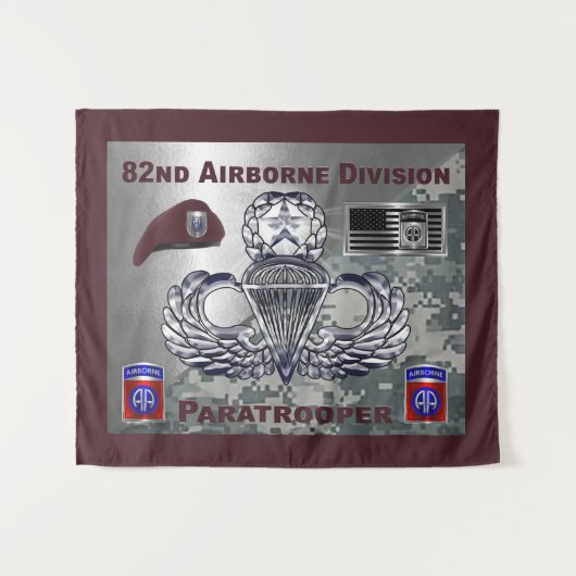 Tenture 82e division aéroportée (Devant (Horizontal))