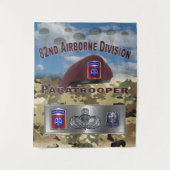 Tenture 82e division aéroportée (Devant)