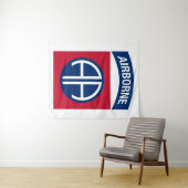 Tenture 82e division aéroportée Insignia (En situation (horizontale))