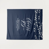 Tenture À 25 ans de mariage | 25e anniversaire de mariage  (Devant (Horizontal))