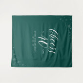 Tenture À 40 ans, Santé & Blanc 40e Anniversaire (Devant (Horizontal))