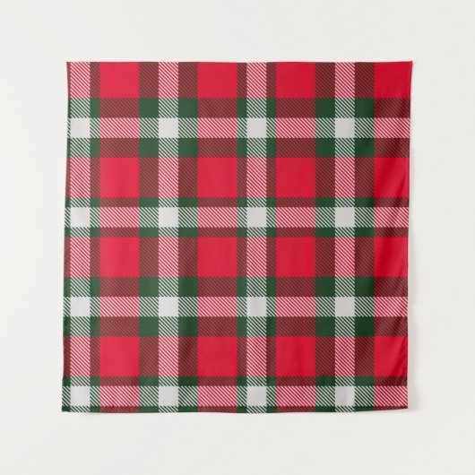 Tenture À damiers classique Tartan Design transparent Cont (Devant)