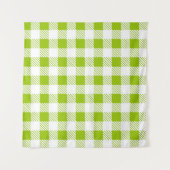 Tenture à damiers motif (Devant)