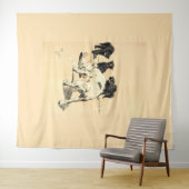 Tenture A Dog Day Pl 03 (1902) Cecil Charles Tapestry (En situation (horizontale))