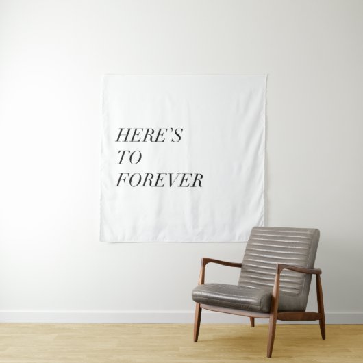 Tenture à jamais (En situation)