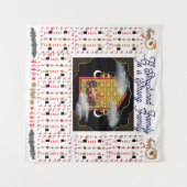 Tenture A Structured Family Is a Strong Family (Devant (Horizontal))