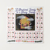 Tenture A Structured Family Is a Strong Family (Devant)