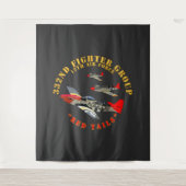 Tenture AAC - 332e Groupe de chasseurs - 12e AF - Voiles r (Devant)