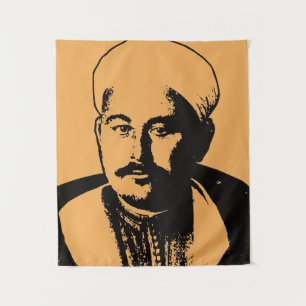 Tenture Abd el-Krim Chef Rif Style graphique Abdelkarim