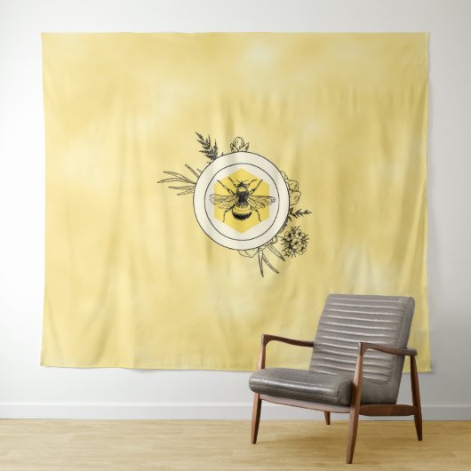 Tenture Abeille (En situation (horizontale))