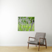 Tenture Abeille sur Lavender Summer Floral (En situation (horizontale))