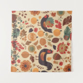 Tenture Abondance d'automne (Devant (Horizontal))