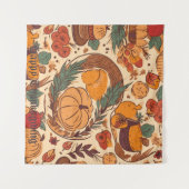 Tenture Abondance d'automne (Devant (Horizontal))