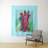 Tenture abstract artwork (En situation)