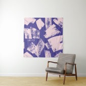 Tenture Abstract creative seamless pattern with brush stro (En situation)