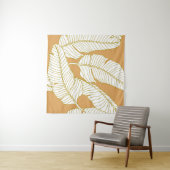 Tenture Abstract elegance pattern with floral illustration (En situation (horizontale))