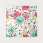 Tenture Abstract Elegance Seamless pattern with floral bac (Devant (Horizontal))