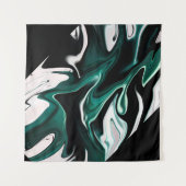 Tenture Abstract elegant fluide marble liquide (Devant (Horizontal))