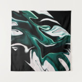 Tenture Abstract elegant fluide marble liquide (Devant)